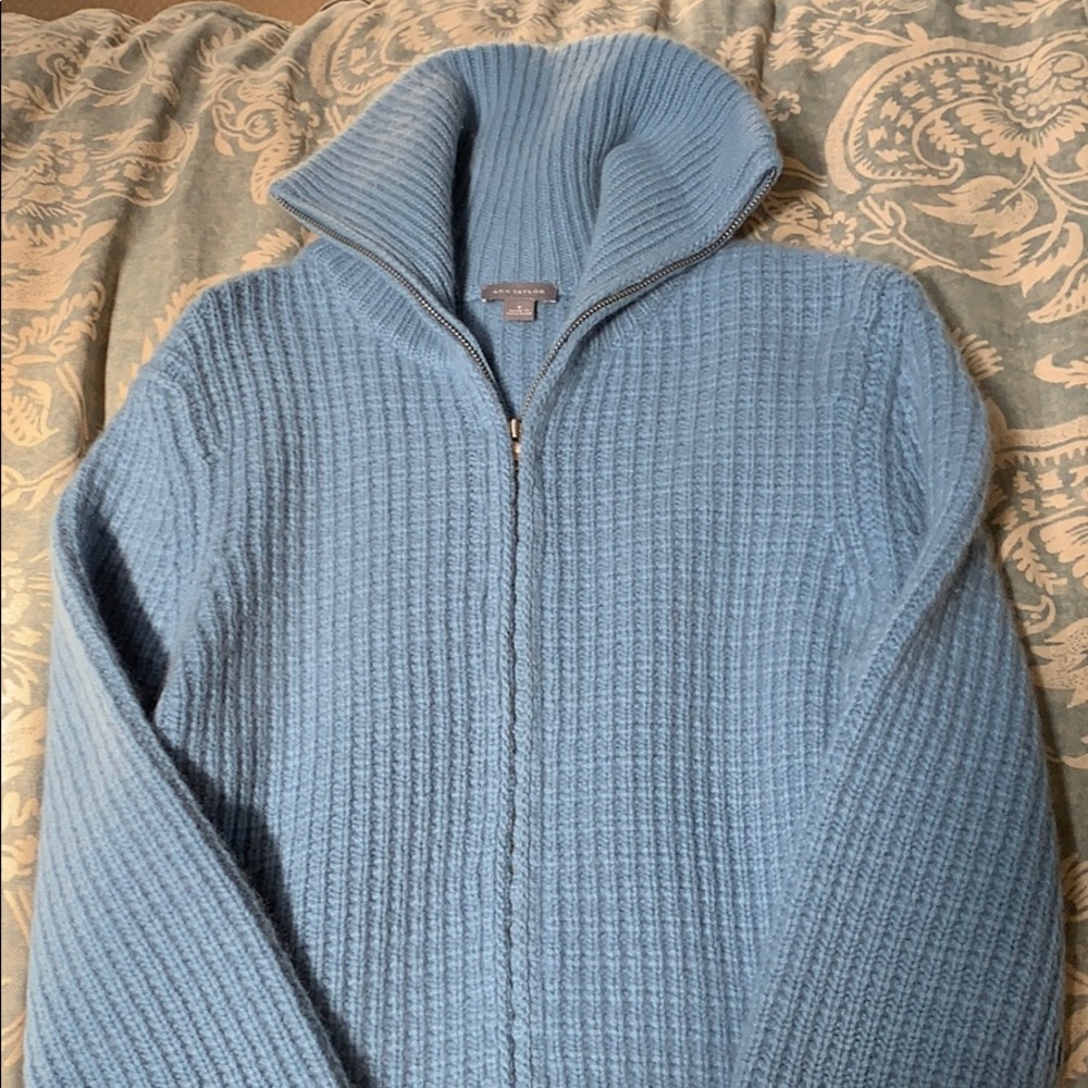 Ann Taylor plush Cashmere Sweater